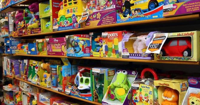 preços de brinquedos