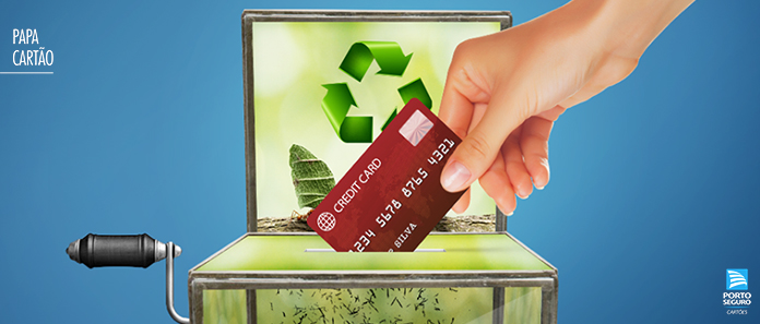 Cartões de plástico viram matéria prima se descartado corretamente