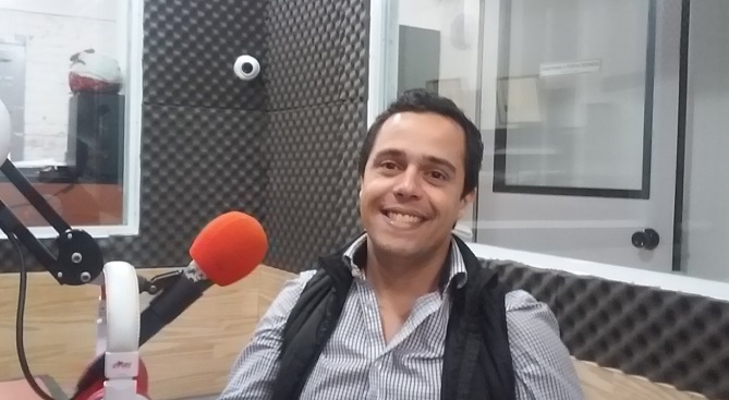 Rafael Sasso explica plataforma que faz simulação de financiamento imobiliário | Foto: Mega Brasil