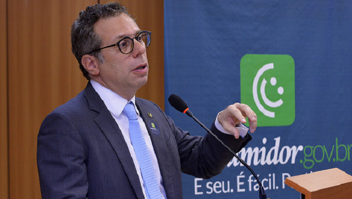 Luciano Timm, secretário da Senacon, diz que o boletin “Consumidor em Números” fornece para o público condições para a análise dos principais problemas identificados no mercado de consumo | Foto: MJSP