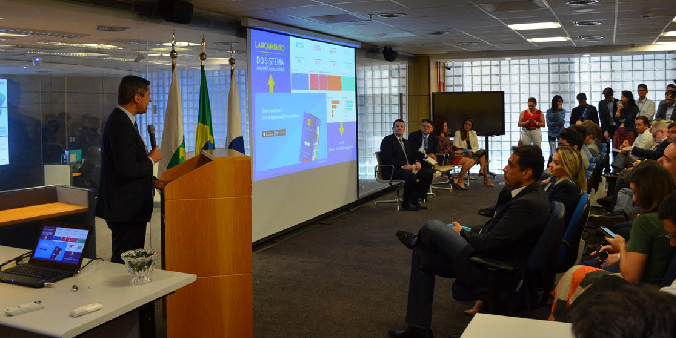 Evento em Brasília marca o lançamento do Anatel Consumidor e do Painéis de Dados | Foto: Anatel