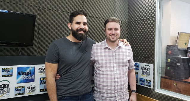 André Martins e Fernando Sartori, da Uello, fala sobre entregas de produtos ao consumidor | Foto: Mega Brasil