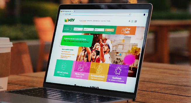 A plataforma digital de vendas da MRV possibilita uma jornada de compra completamente online que envolve desde a escolha da unidade até a assinatura do contrato | Foto: Divulgação