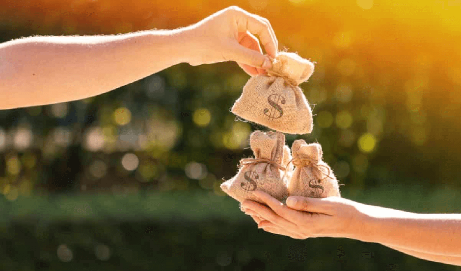 empréstimo entre pessoas